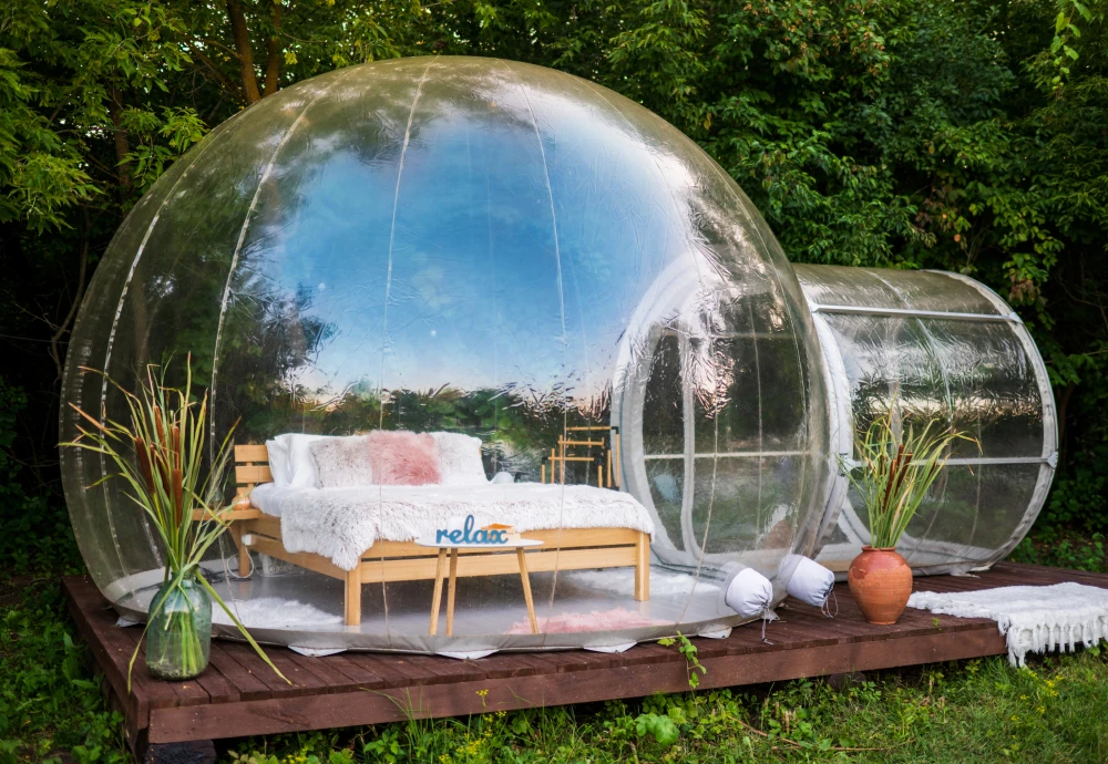 bubble inflatable tent